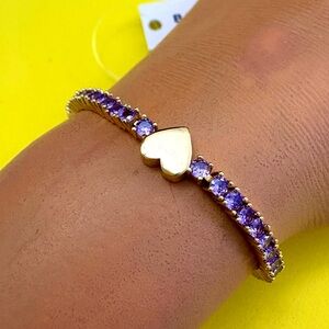 Tennis Bracelet Baublebar Color Lavender Size 6.75
